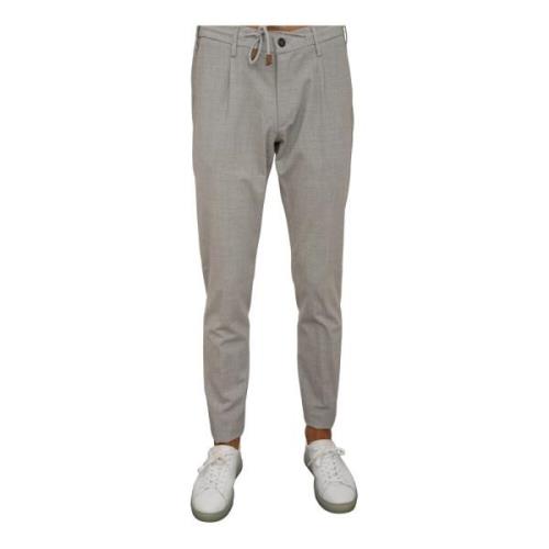 Grijze Joggingbroek Eleventy , Gray , Heren