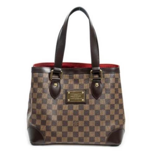 Pre-owned Canvas louis-vuitton-bags Louis Vuitton Vintage , Brown , Da...