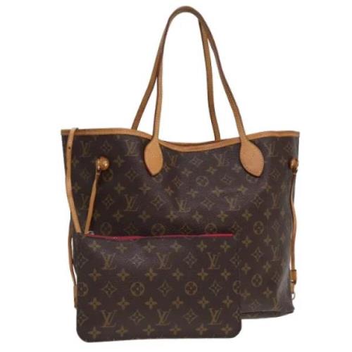 Pre-owned Canvas louis-vuitton-bags Louis Vuitton Vintage , Brown , Da...