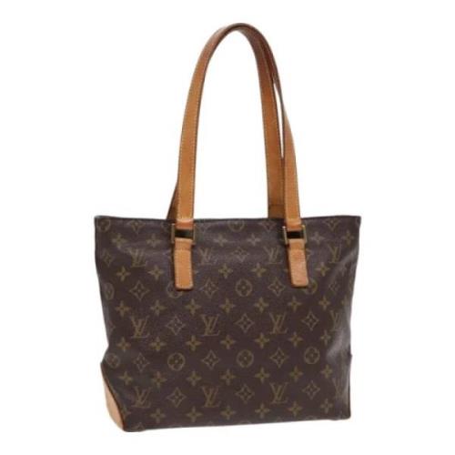 Pre-owned Canvas handbags Louis Vuitton Vintage , Brown , Dames