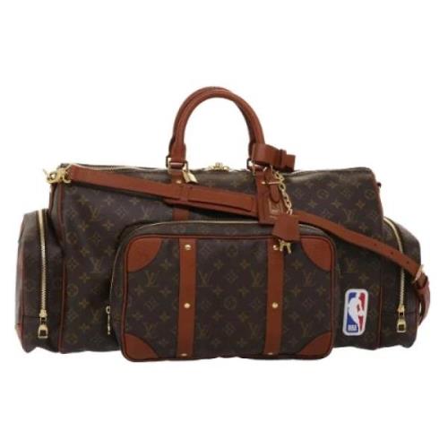 Pre-owned Canvas louis-vuitton-bags Louis Vuitton Vintage , Brown , Da...