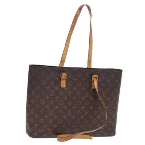 Pre-owned Canvas louis-vuitton-bags Louis Vuitton Vintage , Brown , Da...