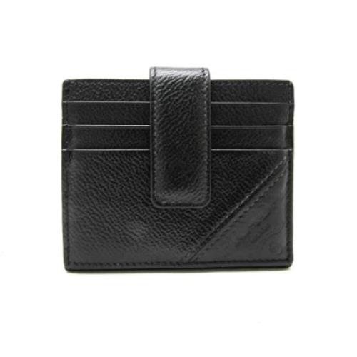 Pre-owned Leather wallets Prada Vintage , Black , Dames