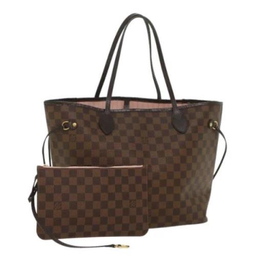 Pre-owned Canvas totes Louis Vuitton Vintage , Brown , Dames