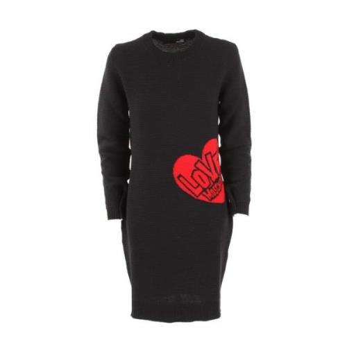 Kleding Jurken Love Moschino , Black , Dames