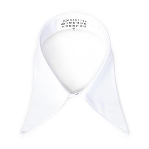 Witte Katoenen Overmaatse Kraag Shirt Maison Margiela , White , Heren