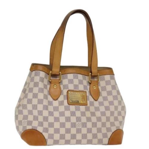 Pre-owned Canvas louis-vuitton-bags Louis Vuitton Vintage , Beige , Da...