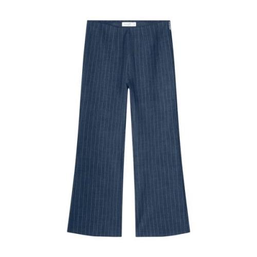 Vintage Gestreepte Broek Summum Woman , Blue , Dames