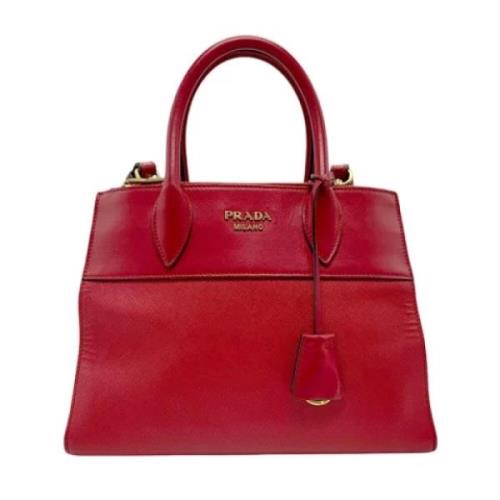 Pre-owned Leather prada-bags Prada Vintage , Red , Dames