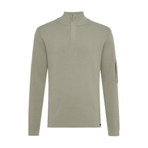 Stijlvolle Pullover Sweater Genti , Green , Heren