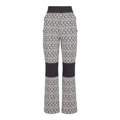 Ski broek met 75% polyamide 25% elastaan Fendi , Black , Dames