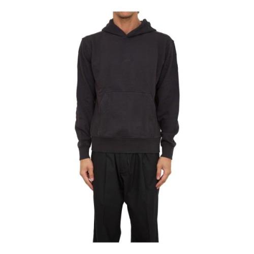 Elegante Zwarte Hoodie Hugo Boss , Black , Heren