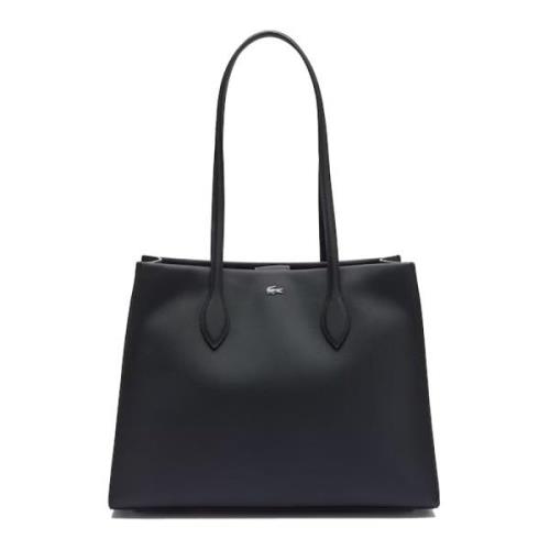 Moderne Stadstas met Laptoptas Lacoste , Black , Unisex