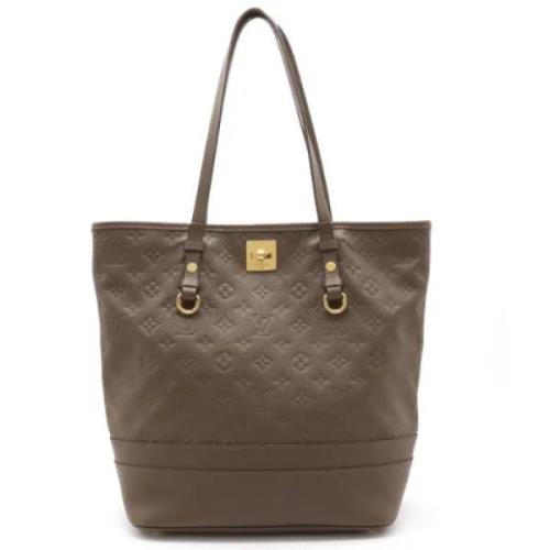 Pre-owned Leather louis-vuitton-bags Louis Vuitton Vintage , Brown , D...