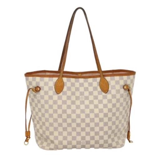 Pre-owned Canvas louis-vuitton-bags Louis Vuitton Vintage , Beige , Da...