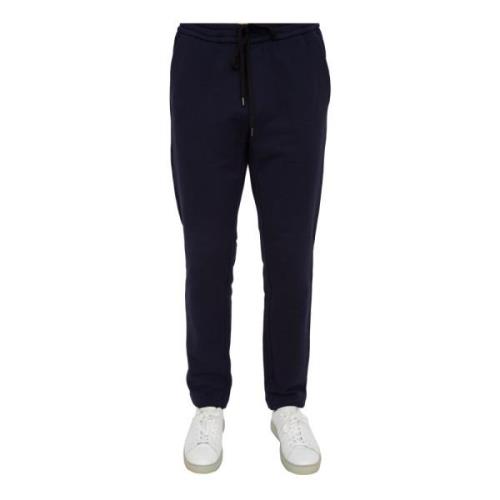 Blauwe Jersey Broek Paolo Pecora , Blue , Heren