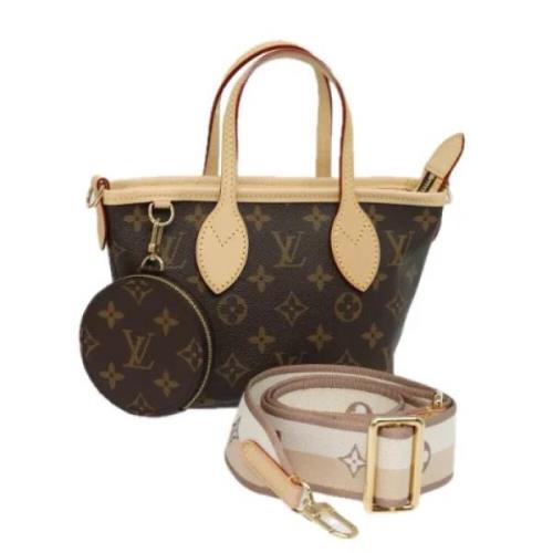 Pre-owned Canvas louis-vuitton-bags Louis Vuitton Vintage , Brown , Da...