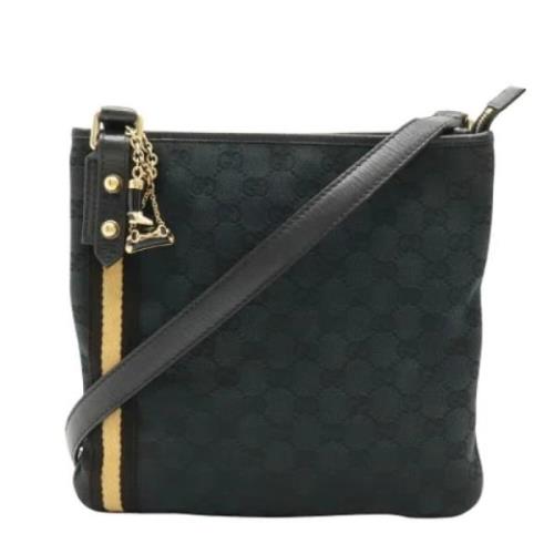 Pre-owned Canvas gucci-bags Gucci Vintage , Black , Dames