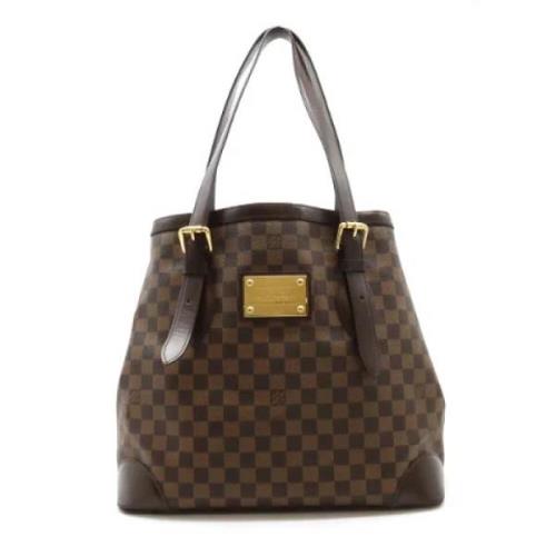 Pre-owned Canvas louis-vuitton-bags Louis Vuitton Vintage , Brown , Da...