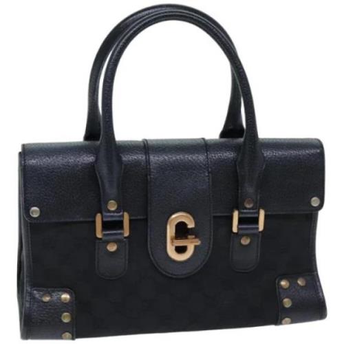 Pre-owned Canvas gucci-bags Gucci Vintage , Black , Dames