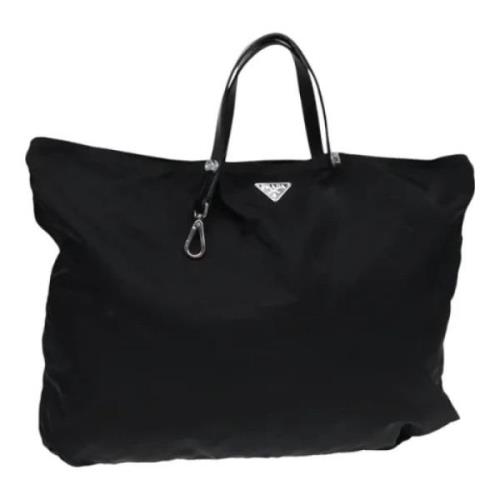 Pre-owned Nylon totes Prada Vintage , Black , Dames