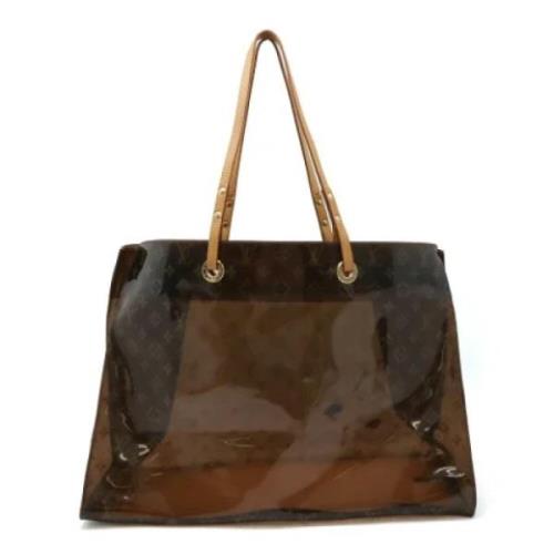 Pre-owned Leather shoulder-bags Louis Vuitton Vintage , Brown , Dames