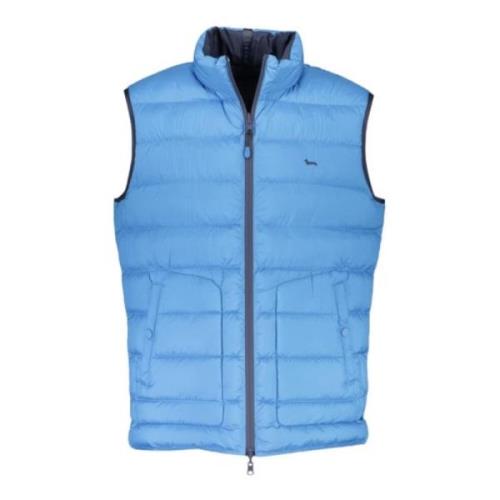 Omkeerbaar blauw/marineblauw herenvest - XXL Harmont & Blaine , Blue ,...