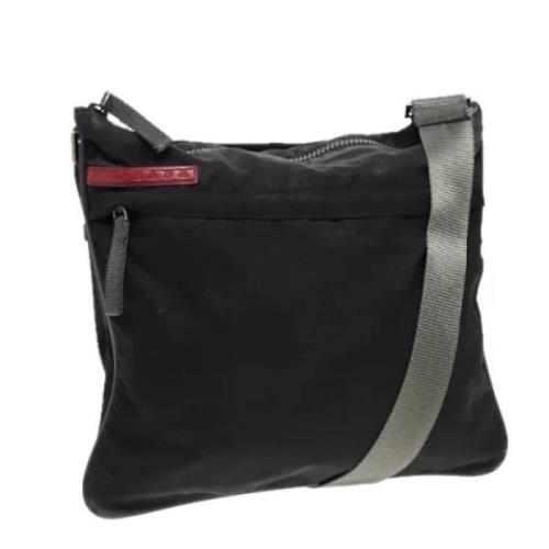 Pre-owned Nylon prada-bags Prada Vintage , Black , Dames