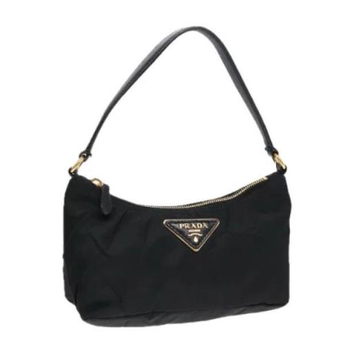 Pre-owned Nylon prada-bags Prada Vintage , Black , Dames