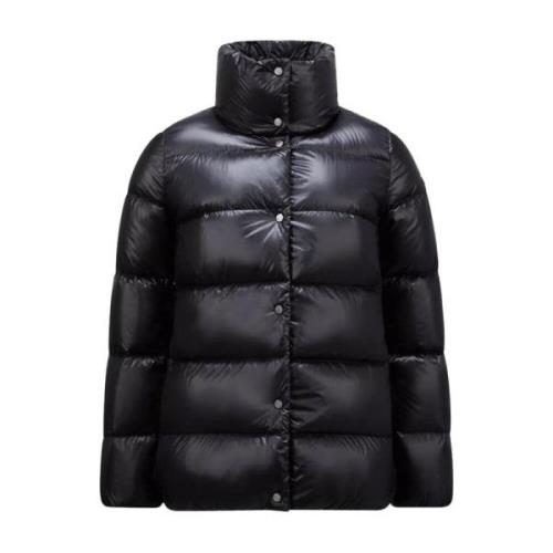 Zwarte Cochevis Donsjas Moncler , Black , Dames