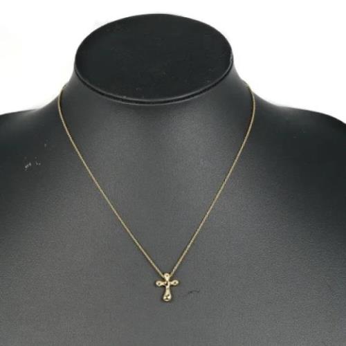 Pre-owned Yellow Gold necklaces Tiffany & Co. Pre-owned , Yellow , Dam...