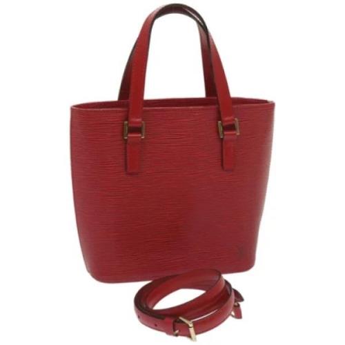 Pre-owned Leather louis-vuitton-bags Louis Vuitton Vintage , Red , Dam...