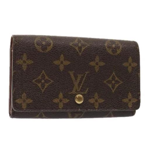 Pre-owned Canvas wallets Louis Vuitton Vintage , Brown , Dames