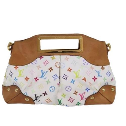 Pre-owned Canvas louis-vuitton-bags Louis Vuitton Vintage , White , Da...