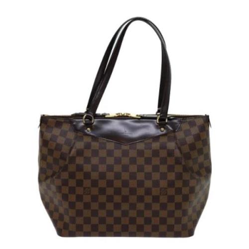 Pre-owned Canvas louis-vuitton-bags Louis Vuitton Vintage , Brown , Da...