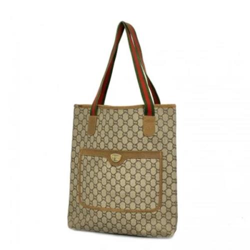 Pre-owned Fabric gucci-bags Gucci Vintage , Brown , Dames