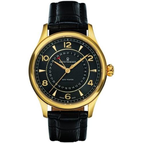 Heren Automatisch Datumwijzer Horloge Revue Thommen , Yellow , Heren