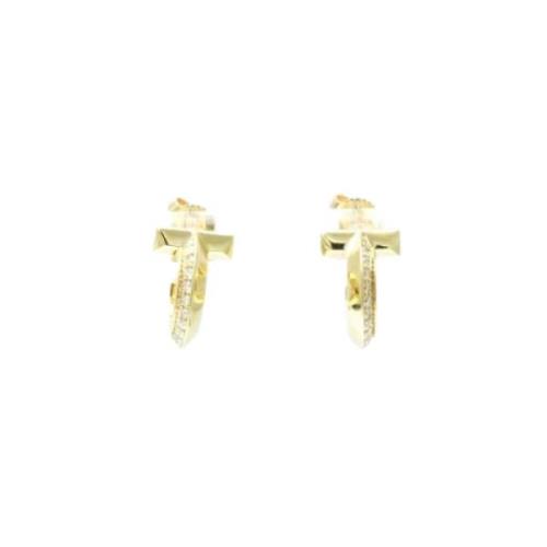 Pre-owned Yellow Gold earrings Tiffany & Co. Pre-owned , Yellow , Dame...