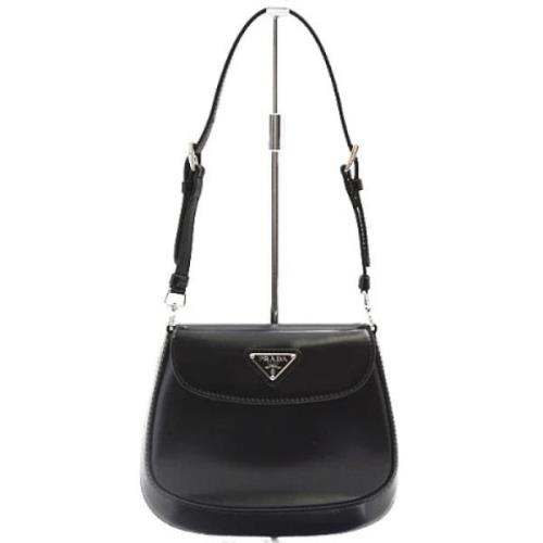 Pre-owned Leather prada-bags Prada Vintage , Black , Dames