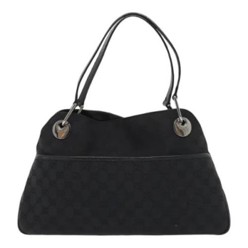 Pre-owned Canvas gucci-bags Gucci Vintage , Black , Dames