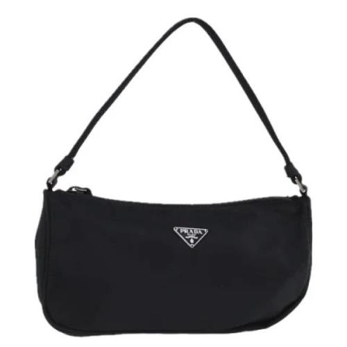 Pre-owned Nylon prada-bags Prada Vintage , Black , Dames