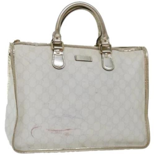 Pre-owned Leather gucci-bags Gucci Vintage , White , Dames