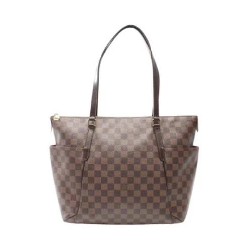 Pre-owned Canvas louis-vuitton-bags Louis Vuitton Vintage , Brown , Da...