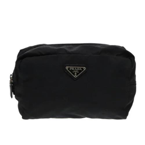 Pre-owned Fabric clutches Prada Vintage , Black , Dames