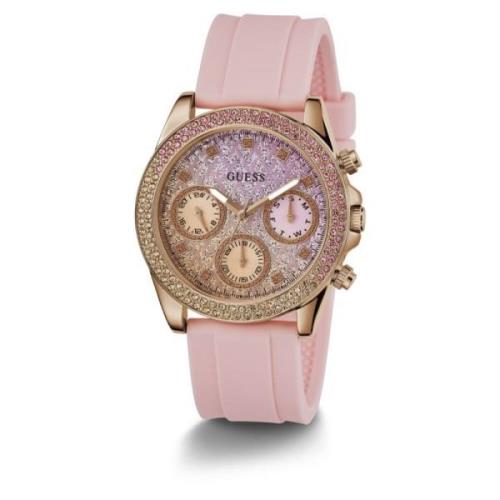 Dameshorloge Sprankelend Roze Multifunctioneel 38 mm Roze, Roségoud Gw...