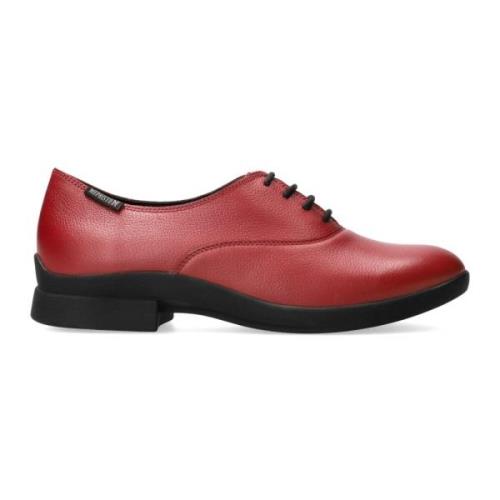 Rode Veterschoen voor Dames Mephisto , Red , Dames