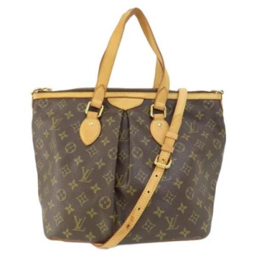 Pre-owned Canvas louis-vuitton-bags Louis Vuitton Vintage , Brown , Da...