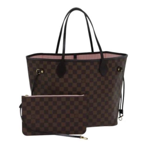 Pre-owned Canvas totes Louis Vuitton Vintage , Brown , Dames