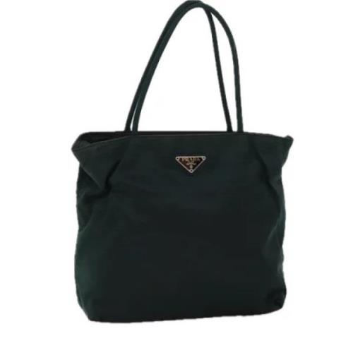 Pre-owned Nylon prada-bags Prada Vintage , Green , Dames