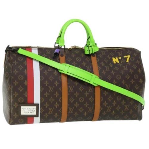 Pre-owned Canvas louis-vuitton-bags Louis Vuitton Vintage , Brown , Da...